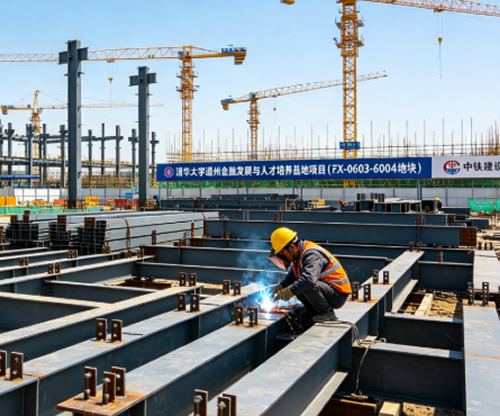 Tsinghua University Tongzhou Financial Development and Talent Training Base Project (Plot FZX-0603-6004, China Railway Construction Section)